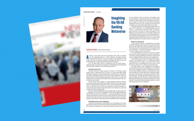 Za AmChamov News&Views smo pokušali zamisliti kako bi izgledalo bankarenje u AR/VR metaverseu
