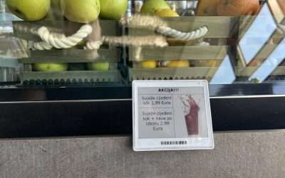 ETRANET DigiTag digital shelf labels solution enhances HoReCa customer experience and drives sales